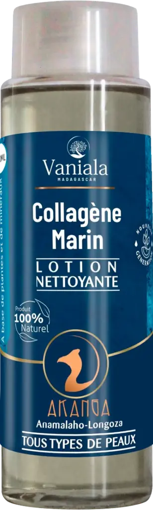 AKANGA | COLLAGENE MARIN, Lotion nettoyante