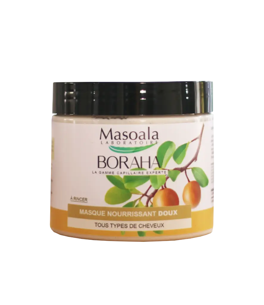 BORAHA, masque capillaire doux