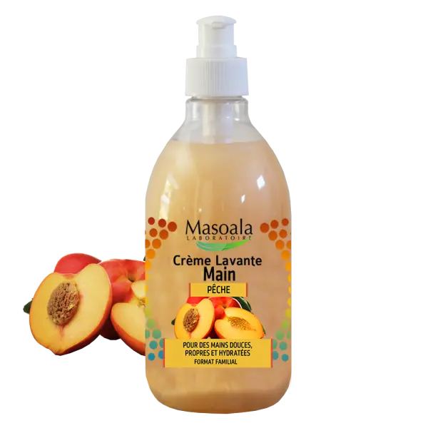 [MA/C/NP/071] CREME LAVANTE main, PECHE