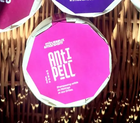 ANTI-PELL, shampoing solide