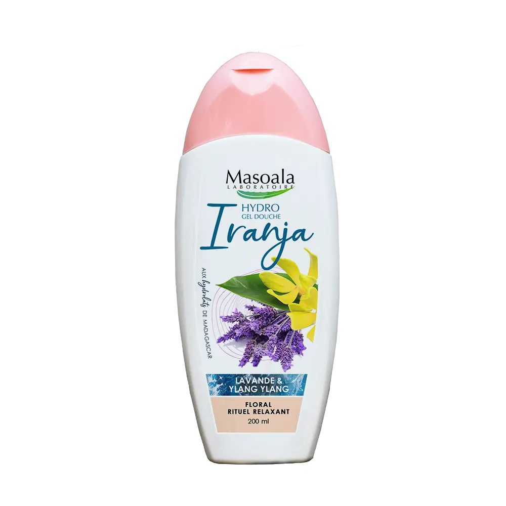 IRANJA | Gel douche Ylang Ylang Lavande 