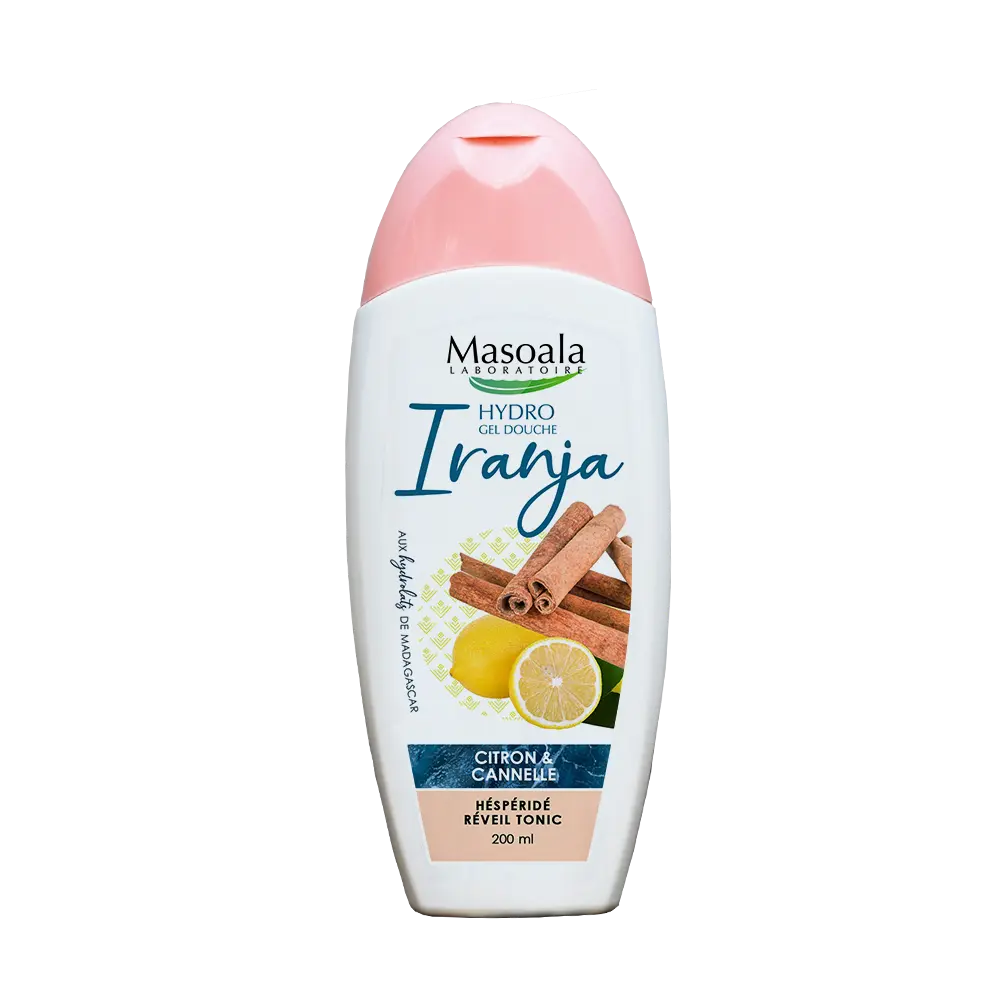 IRANJA | Gel douche, Citron Cannelle
