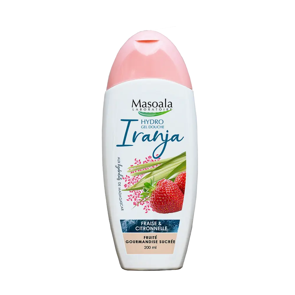 IRANJA | Gel douche, Fraise Citronnelle