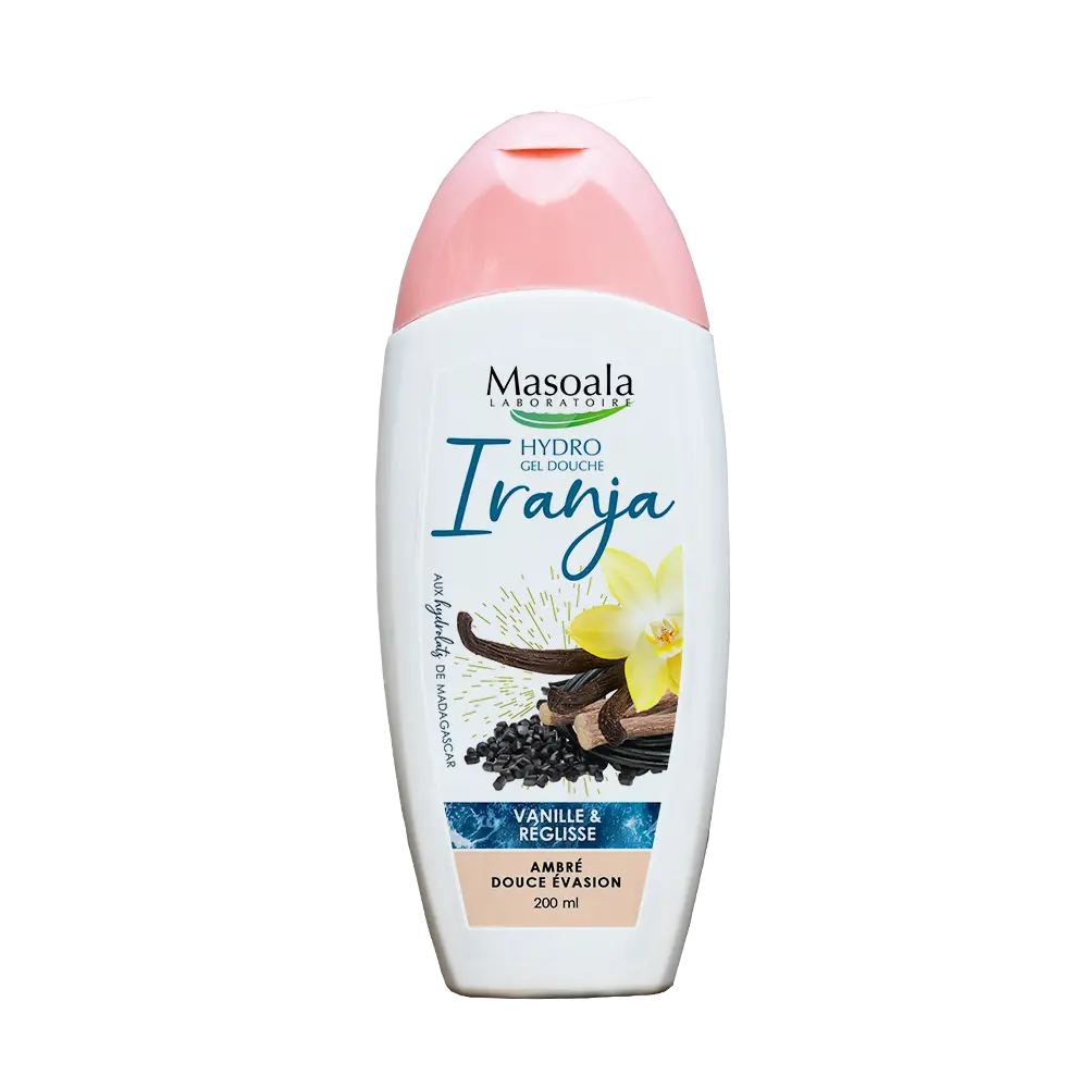 IRANJA | Gel douche, Vanille Réglisse
