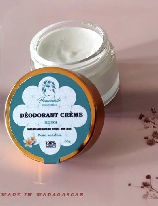 Déodorant crème au monoi