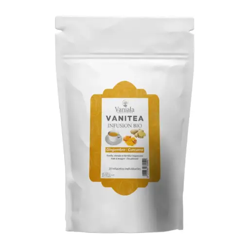 [VA/I/THE/057] GINGER & CURCUMA Vanitea - 20 infusettes 
