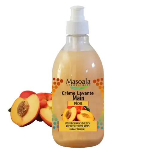 [MA/C/NP/071] CREME LAVANTE main, PECHE