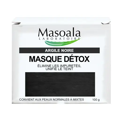 [MA/C/SP/086] Masque DETOX, argile noire