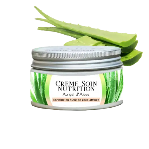 [MA/C/SC/095] DELALOES,  crème SOIN NUTRITION, capillaire