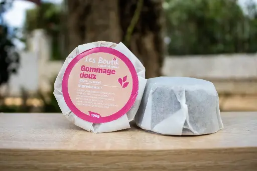 Savon solide, GOMMAGE DOUX