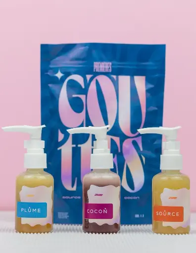 COFFRET "premières GOUTTES", shampoings