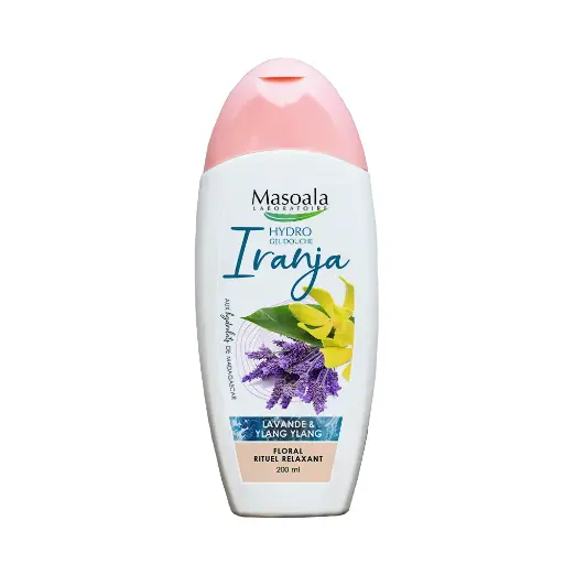 IRANJA | Gel douche Ylang Ylang Lavande 