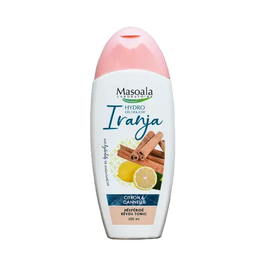 IRANJA | Gel douche, Citron Cannelle