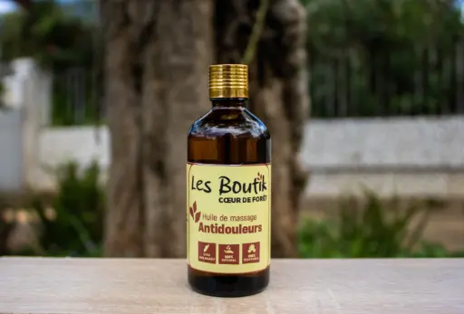 ANTIDOULEURS, huile de massage