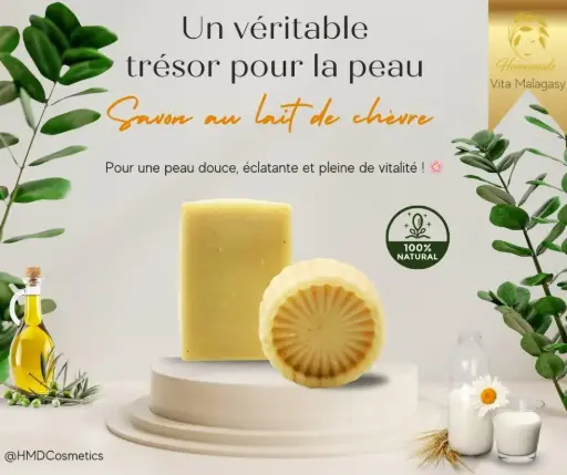 Savon au lait de chèvre